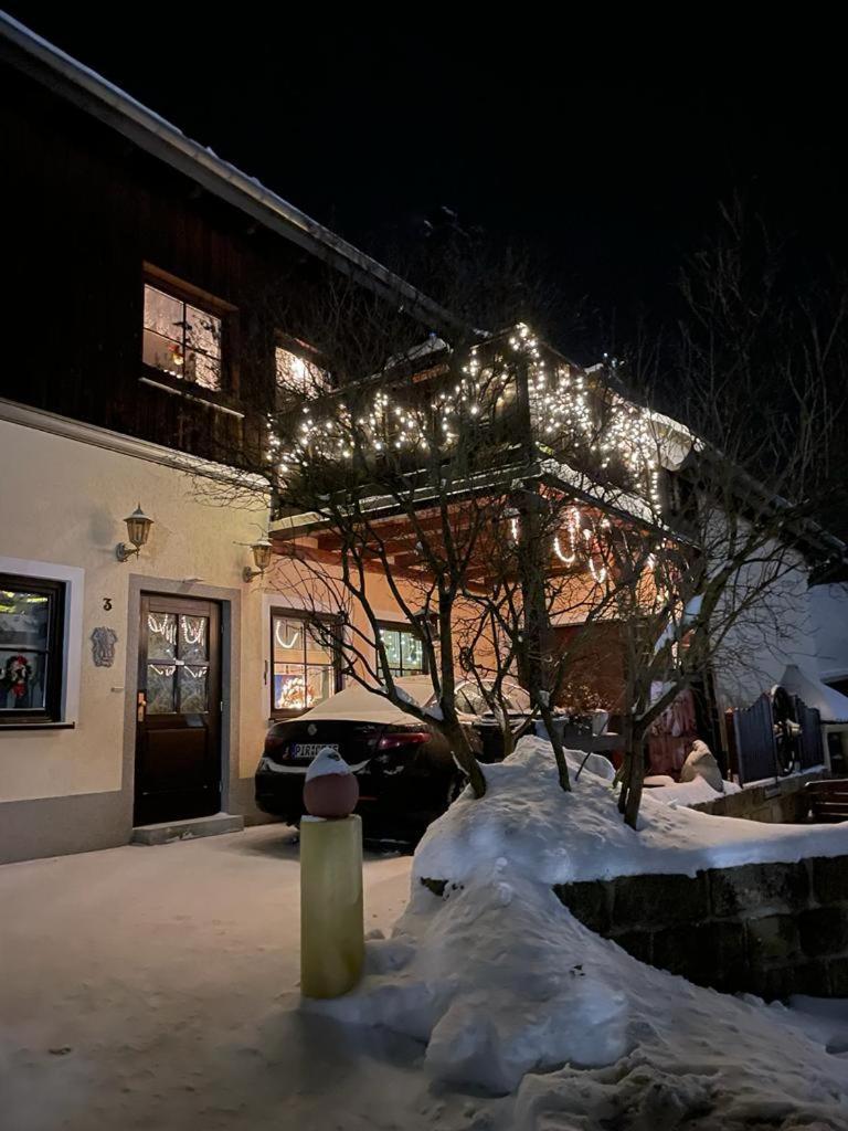 Ferienwohnung Am Schloss Lauenstein Im Erzgebirge 외부 사진
