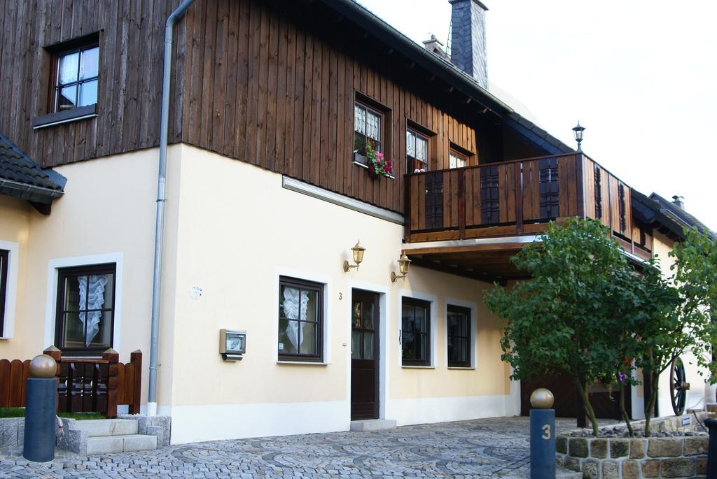 Ferienwohnung Am Schloss Lauenstein Im Erzgebirge 외부 사진